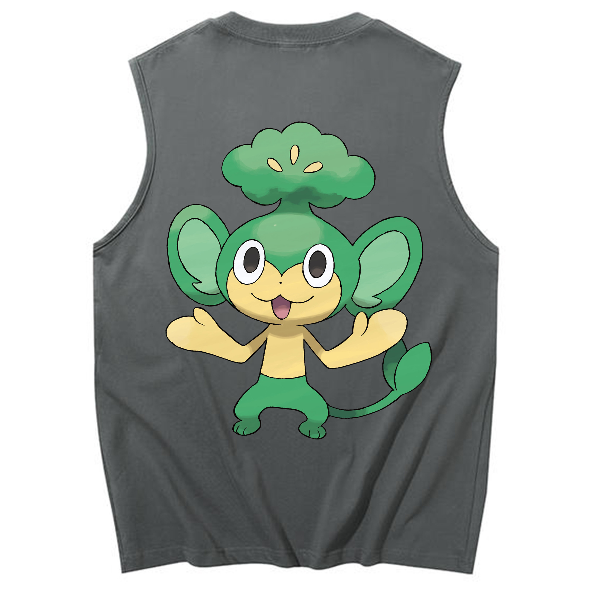 （画像用） ポケットモンスター Pokémon コットン100％タンクトップ（背面プリント）